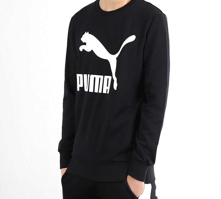 PUMA Classics Logo Sports Fleece Black 595892-01 - 4