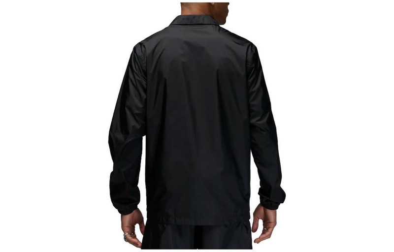 Jordan Air Jordan Essentials Woven Jacket 'Black' DX9687-010 outlook