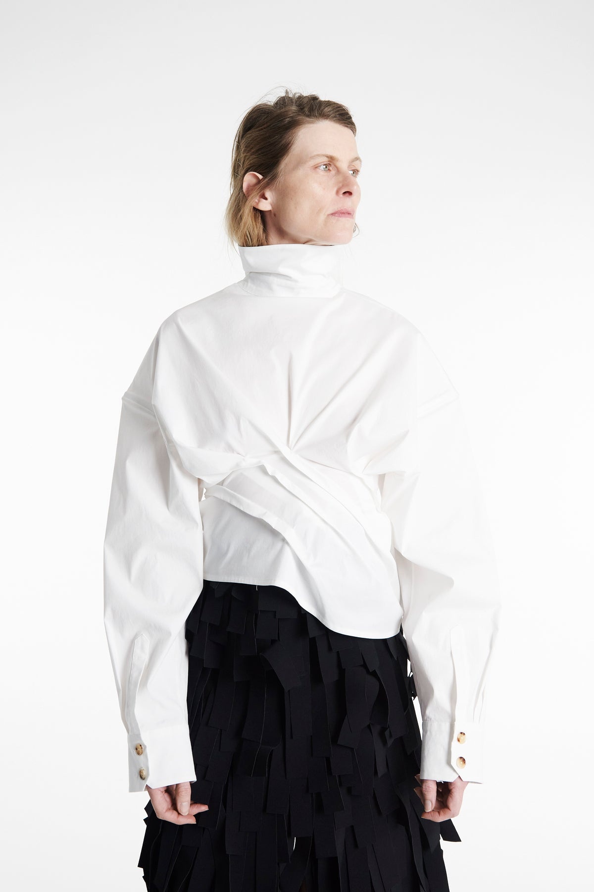 TWISTED SHIRT WHITE - 7