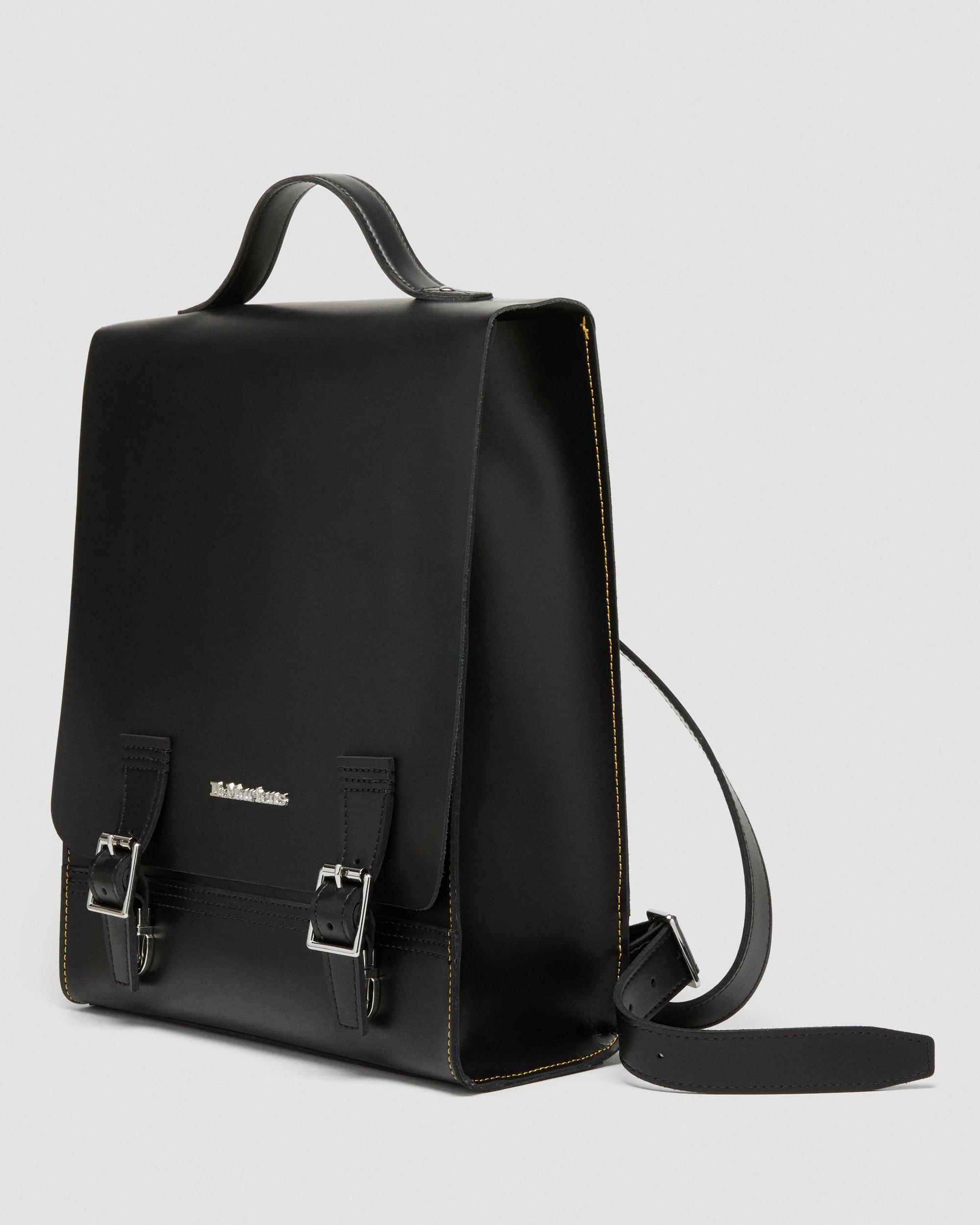 Leather Box Backpack - 6