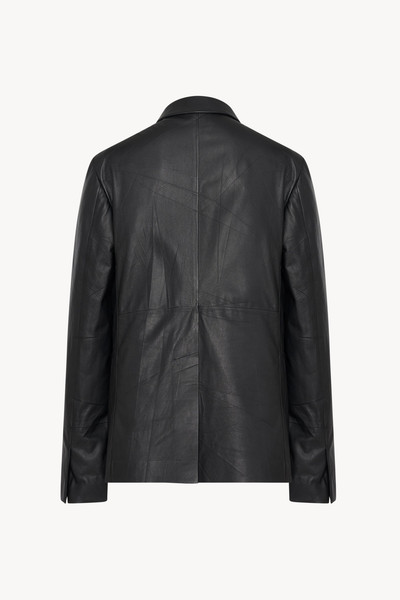 The Row Boice Jacket in Leather outlook