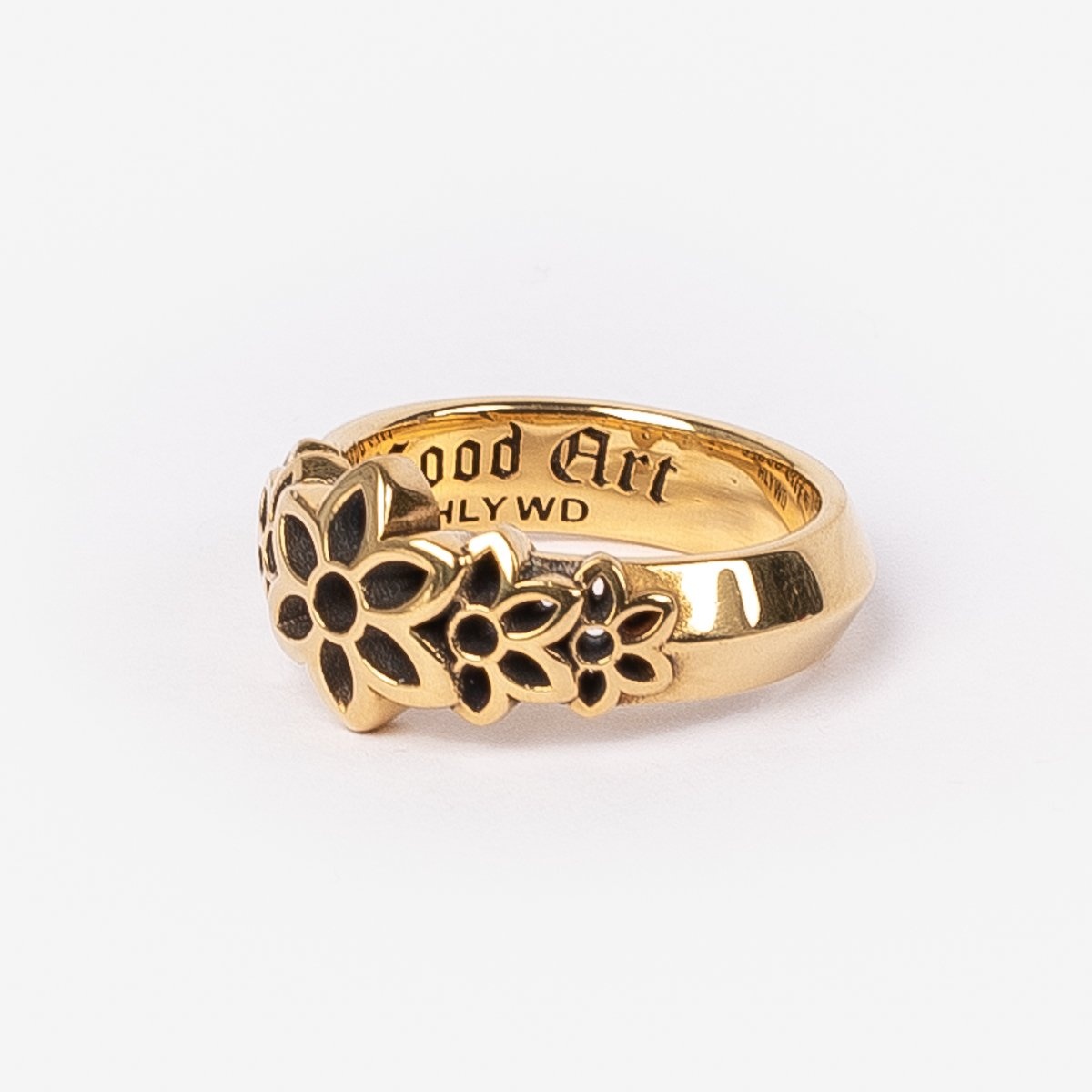 PY-18-SM GOOD ART HLYWD Model 18 Ring Small - 22k Gold - 3