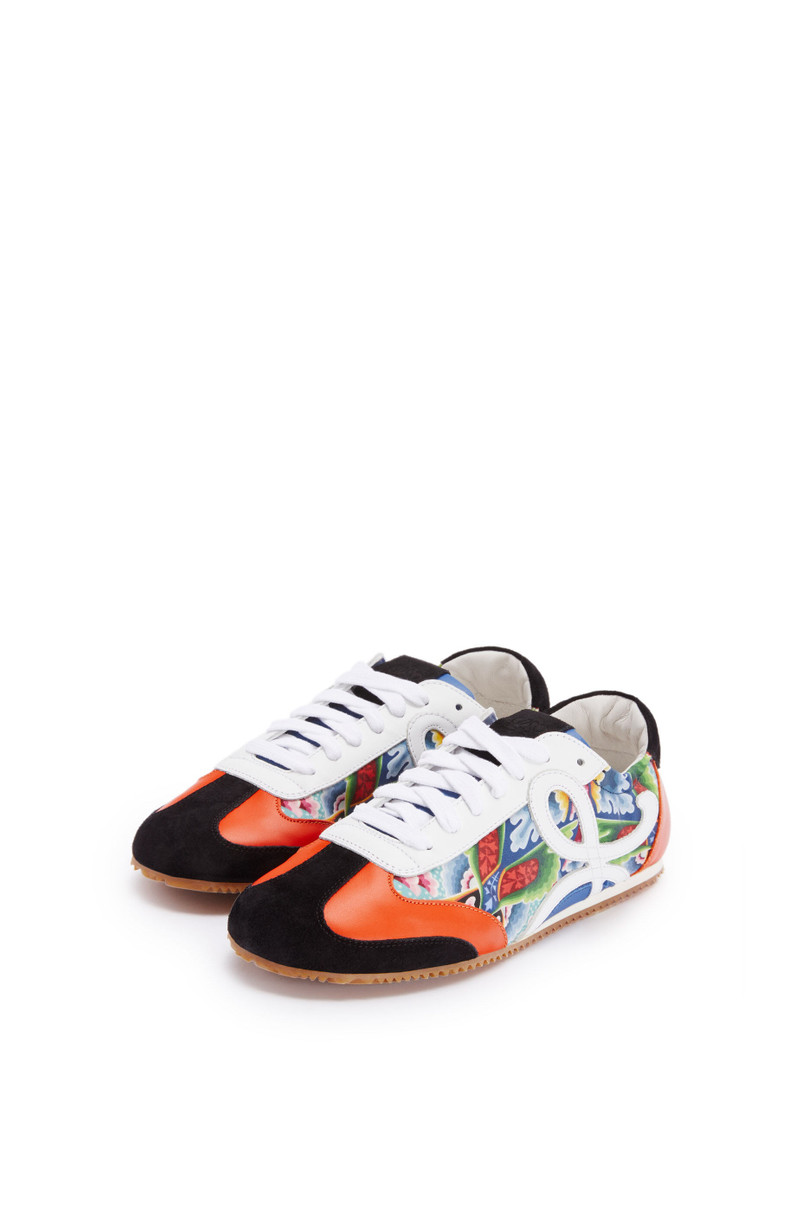 Loewe Ballet runner in split calfskin and polyester outlook