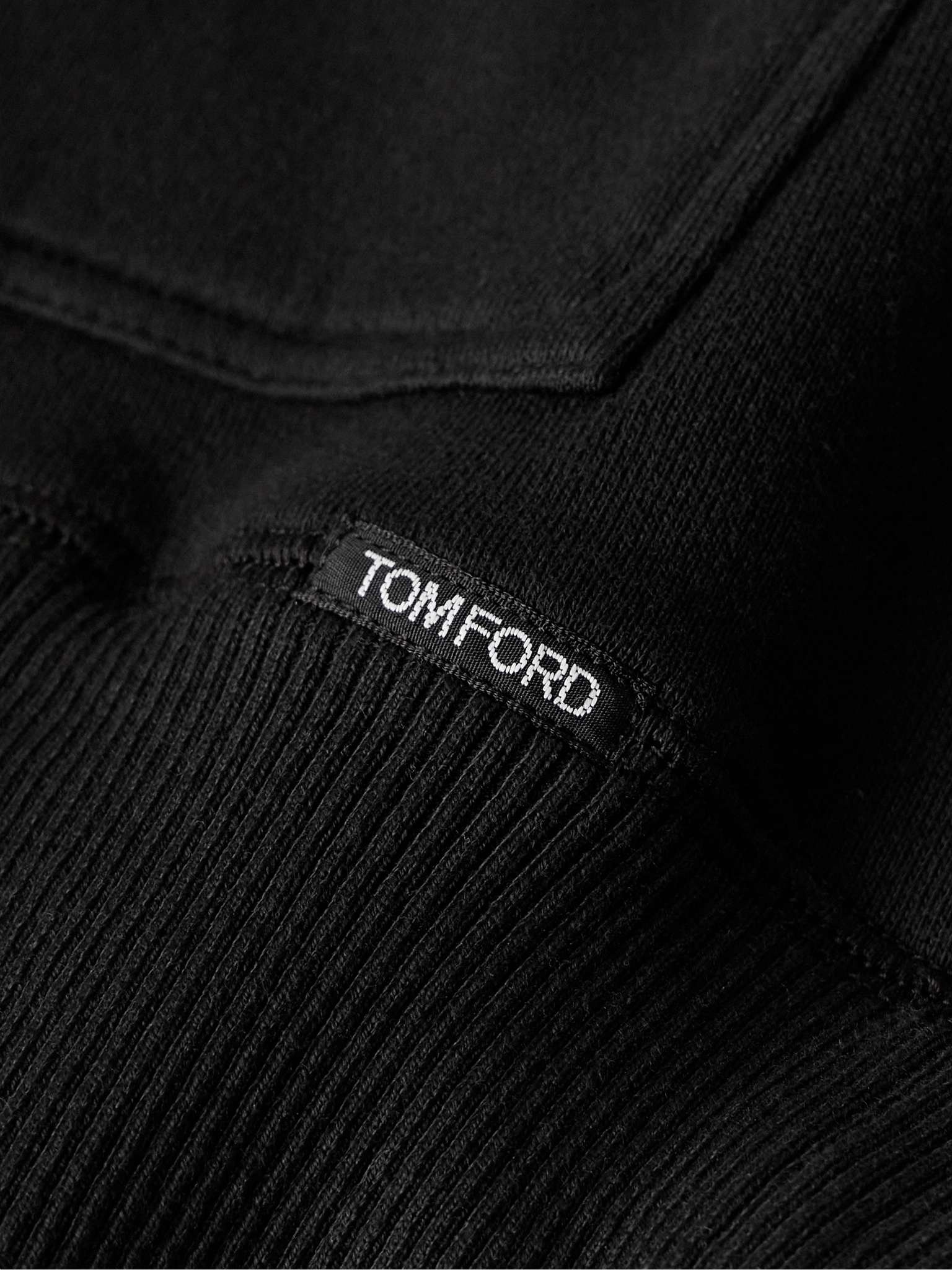 Garment-Dyed Cotton-Jersey Hoodie - 4