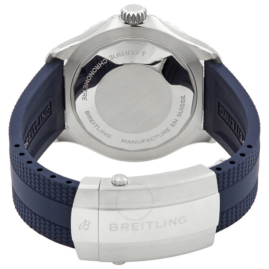 Breitling Superocean Automatic Chronometer Blue Dial Men's Watch A17376211C1S1 - 3