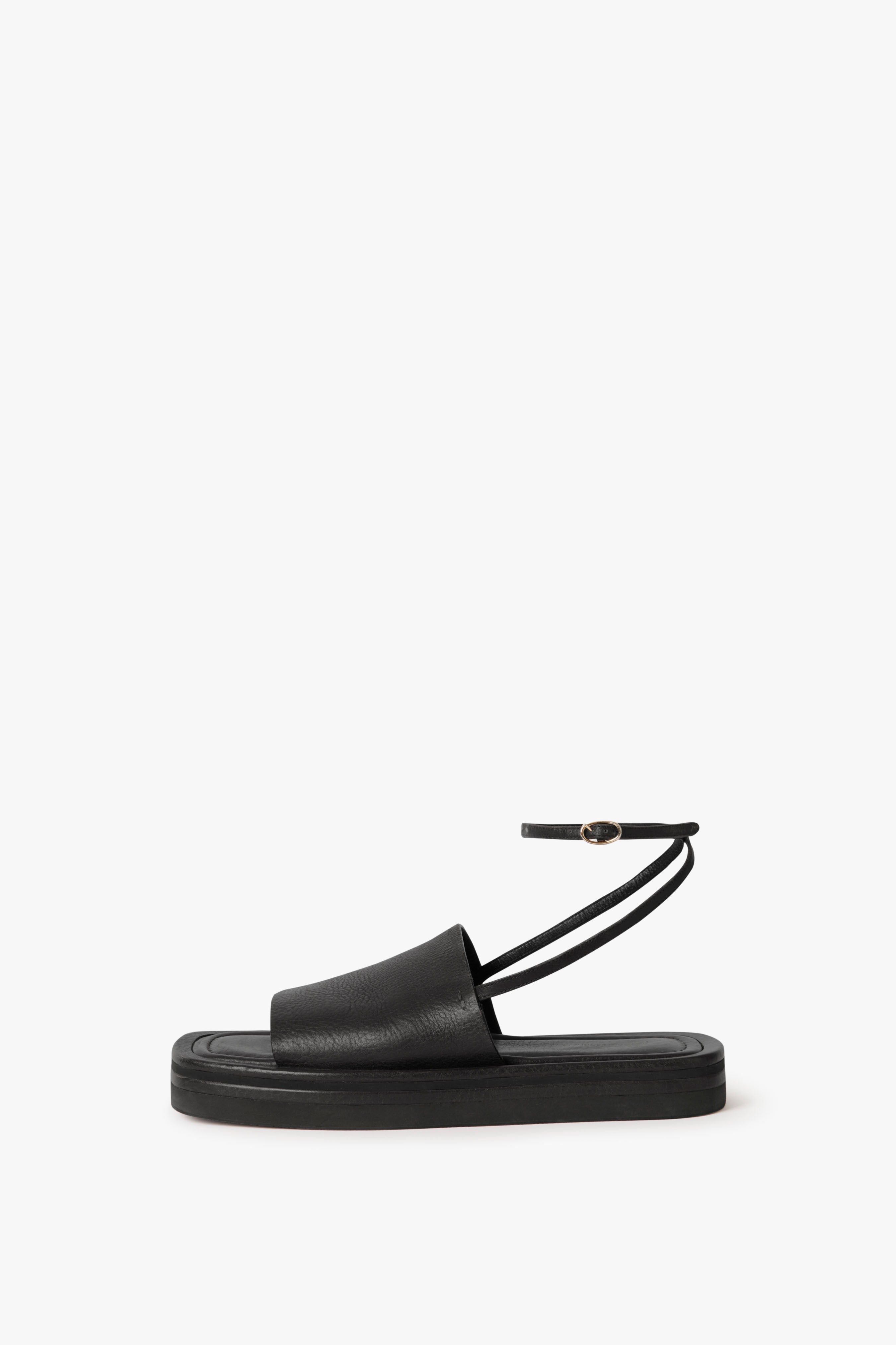 Frances Sandal in Black - 1