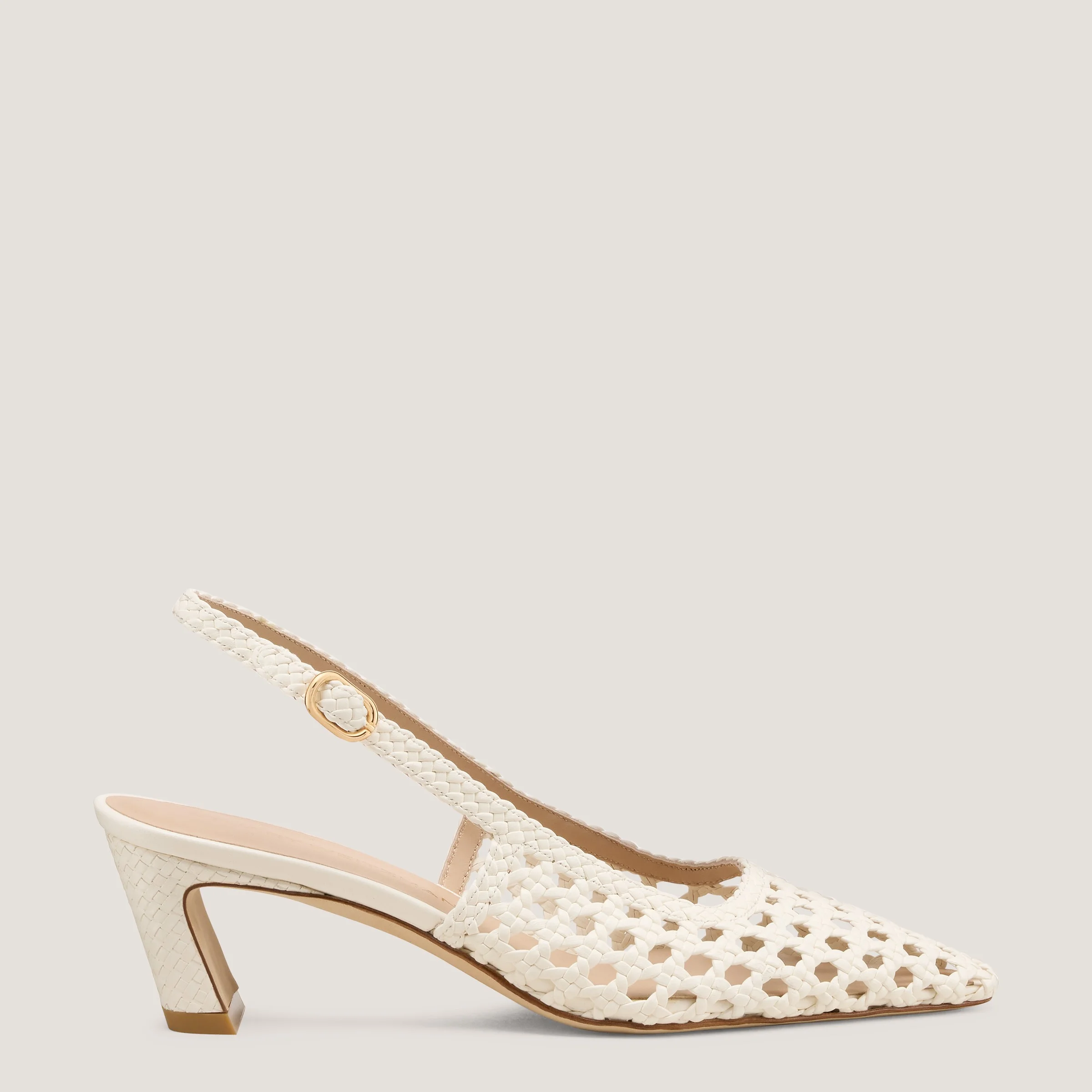 STASSI WOVEN SLINGBACK PUMP - 1