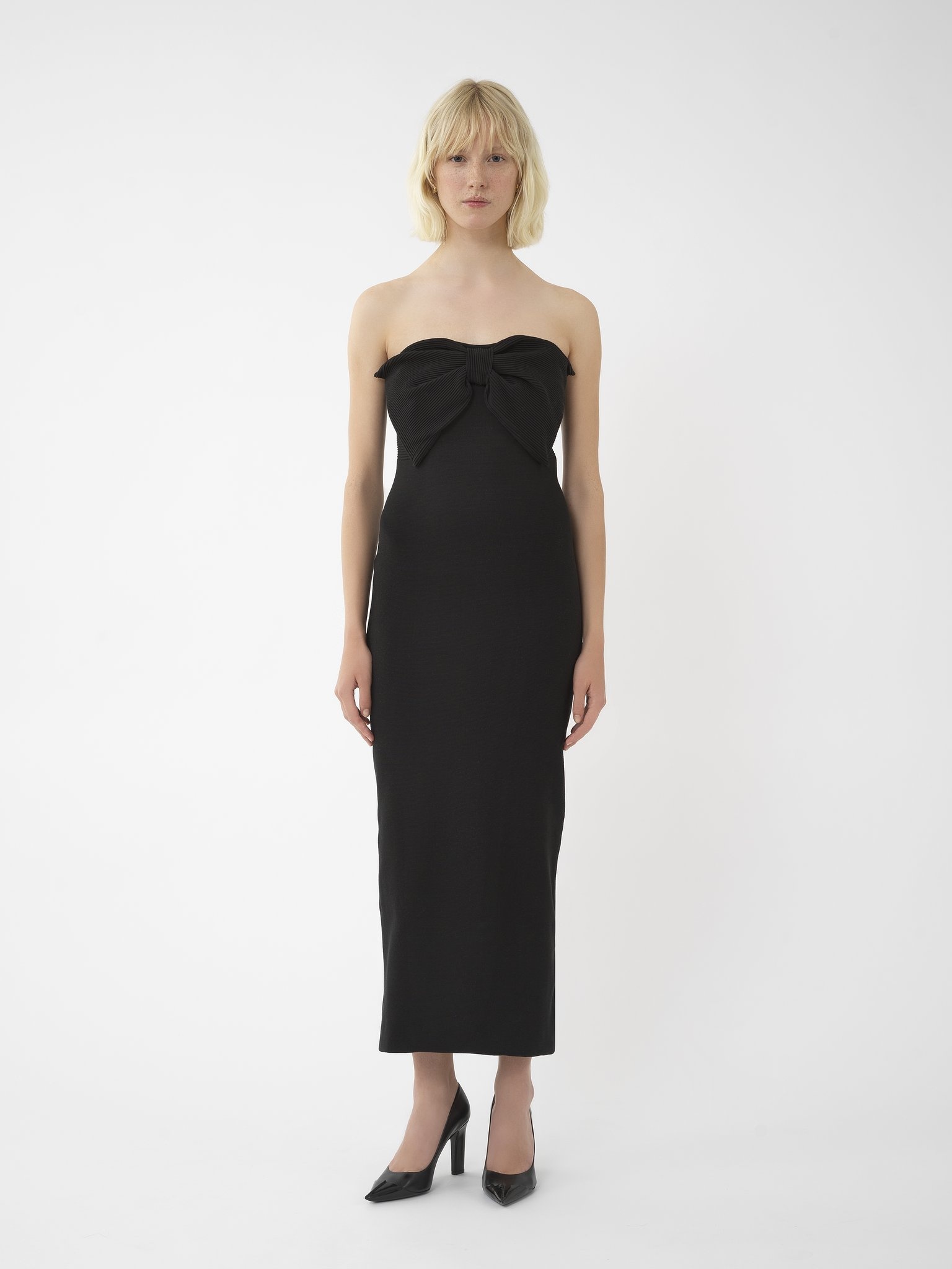 OFF-THE-SHOULDER MIDI DRESS - 3