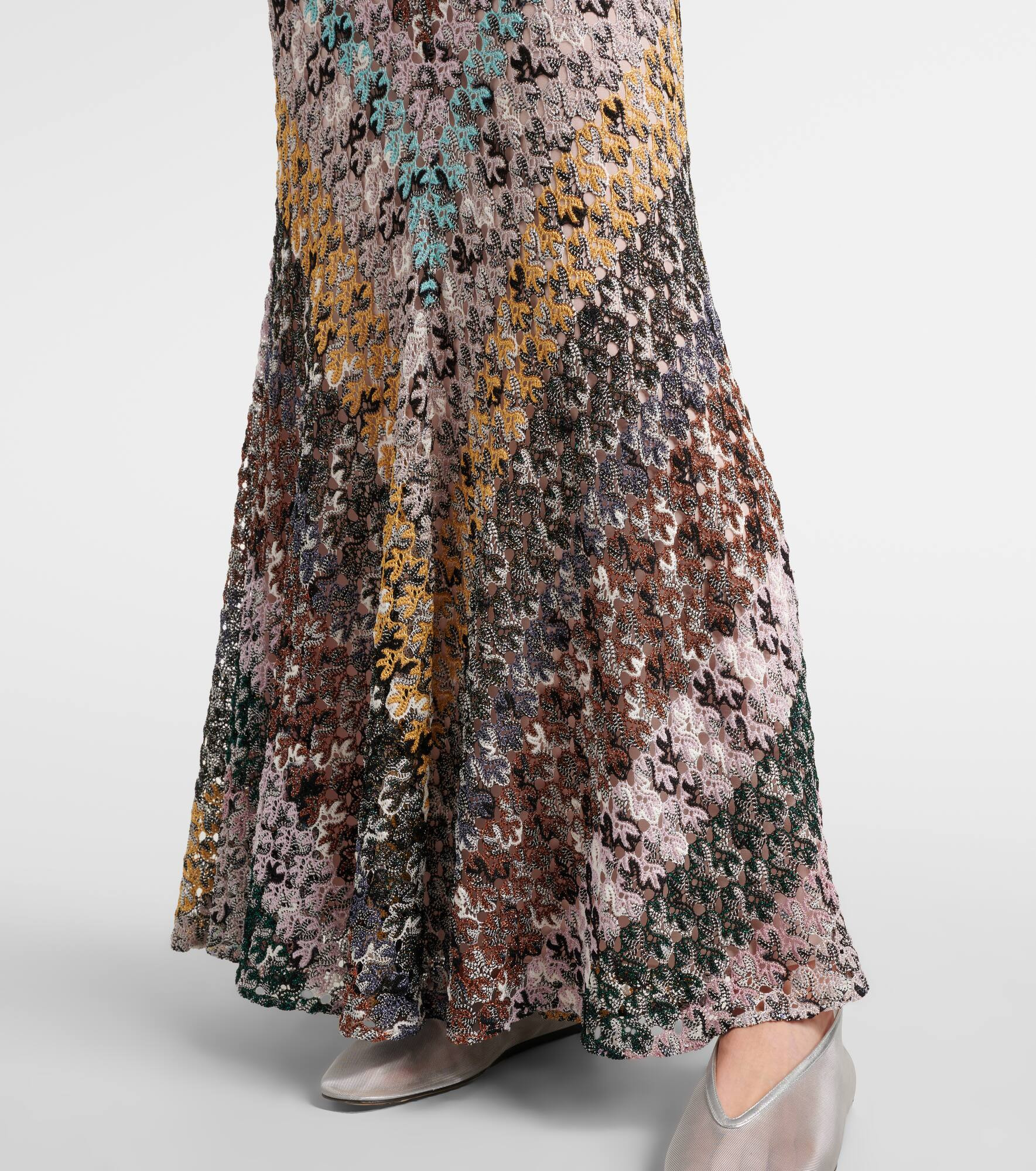 Zigzag maxi skirt - 5
