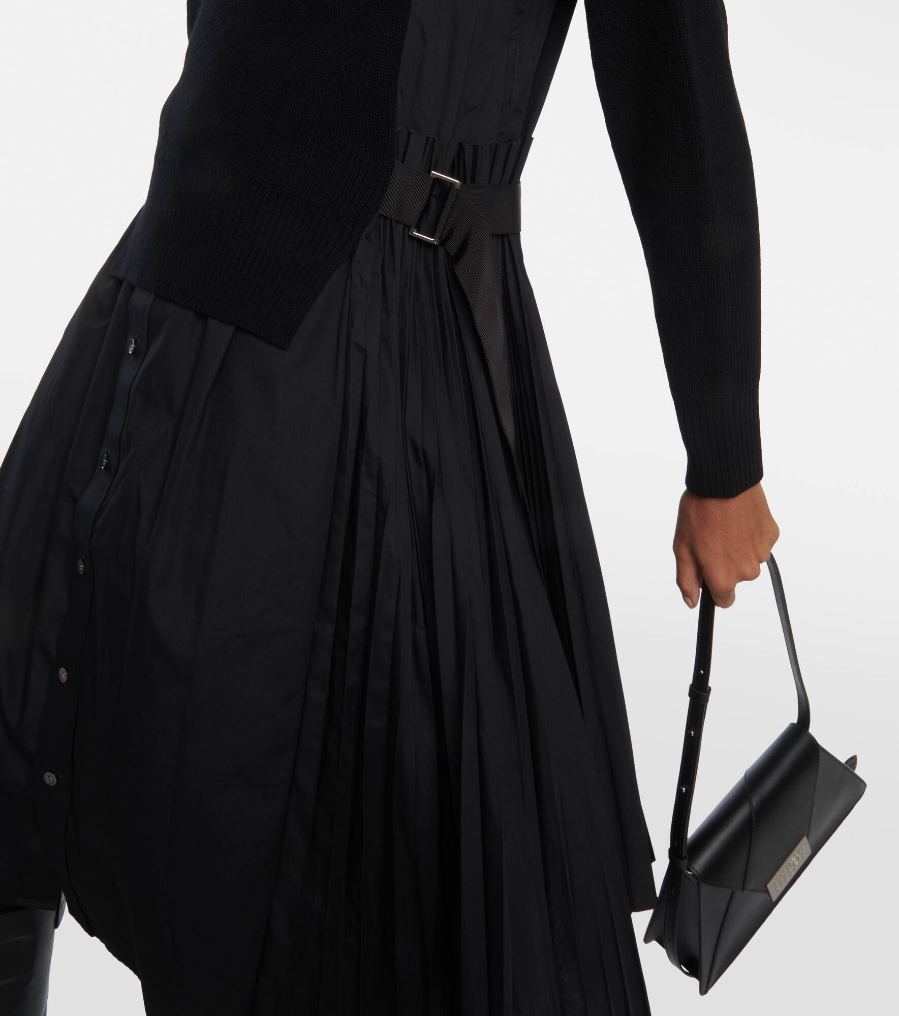 Turtleneck midi dress - 5