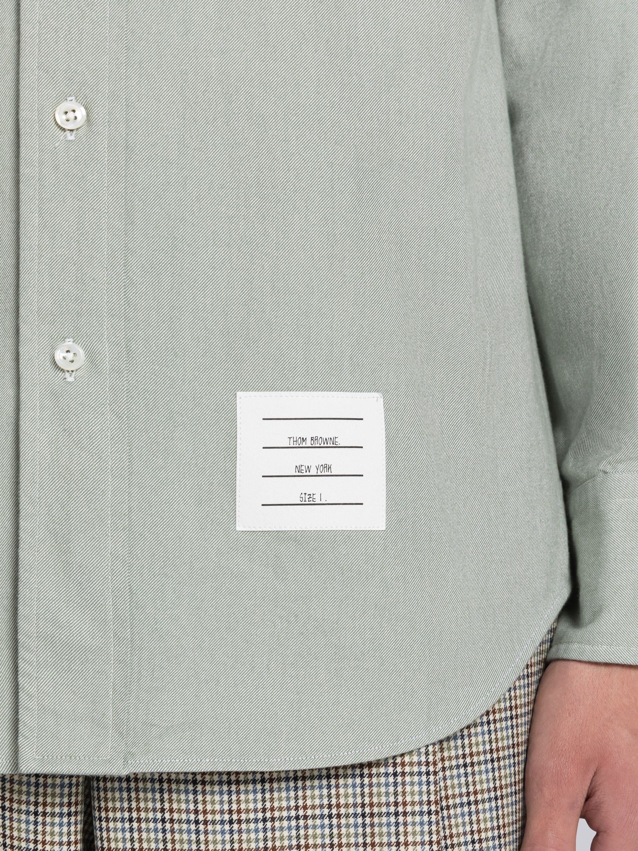 Flannel 4-Bar Straight Fit Shirt - 6