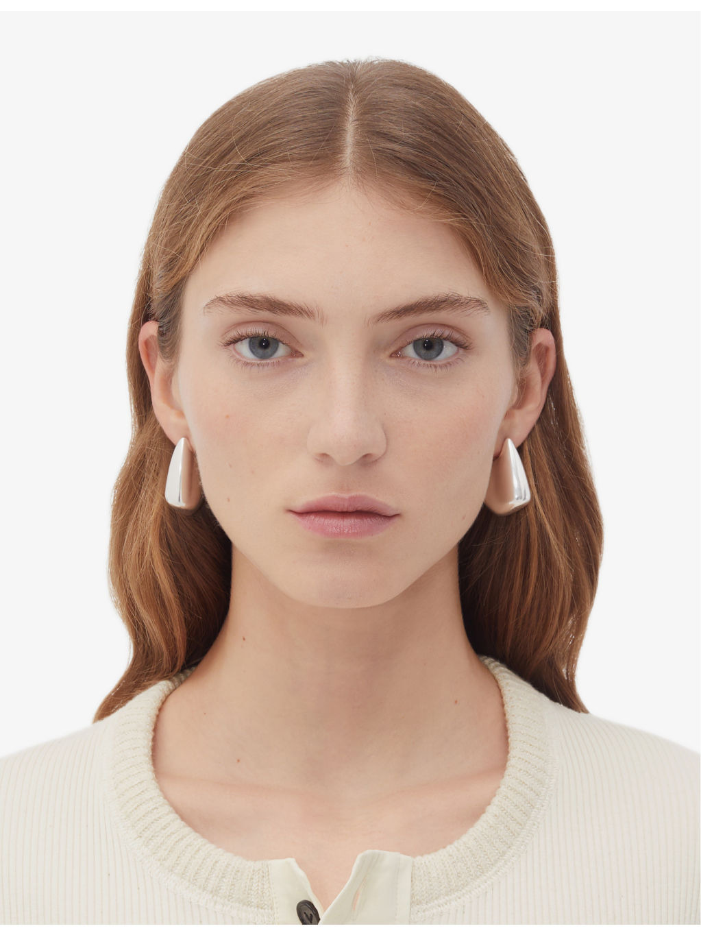 Fin sterling-silver drop earrings - 2