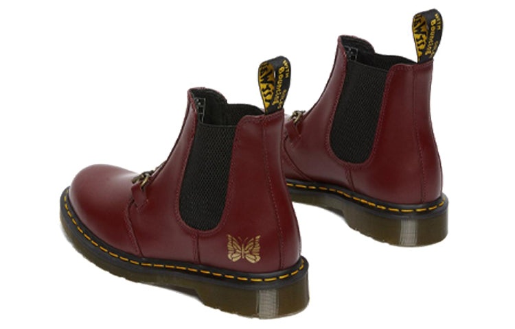 Dr.Martens 2976 Needles Snaffle Chelsea Boots 'Cherry Red' 26908600 - 5