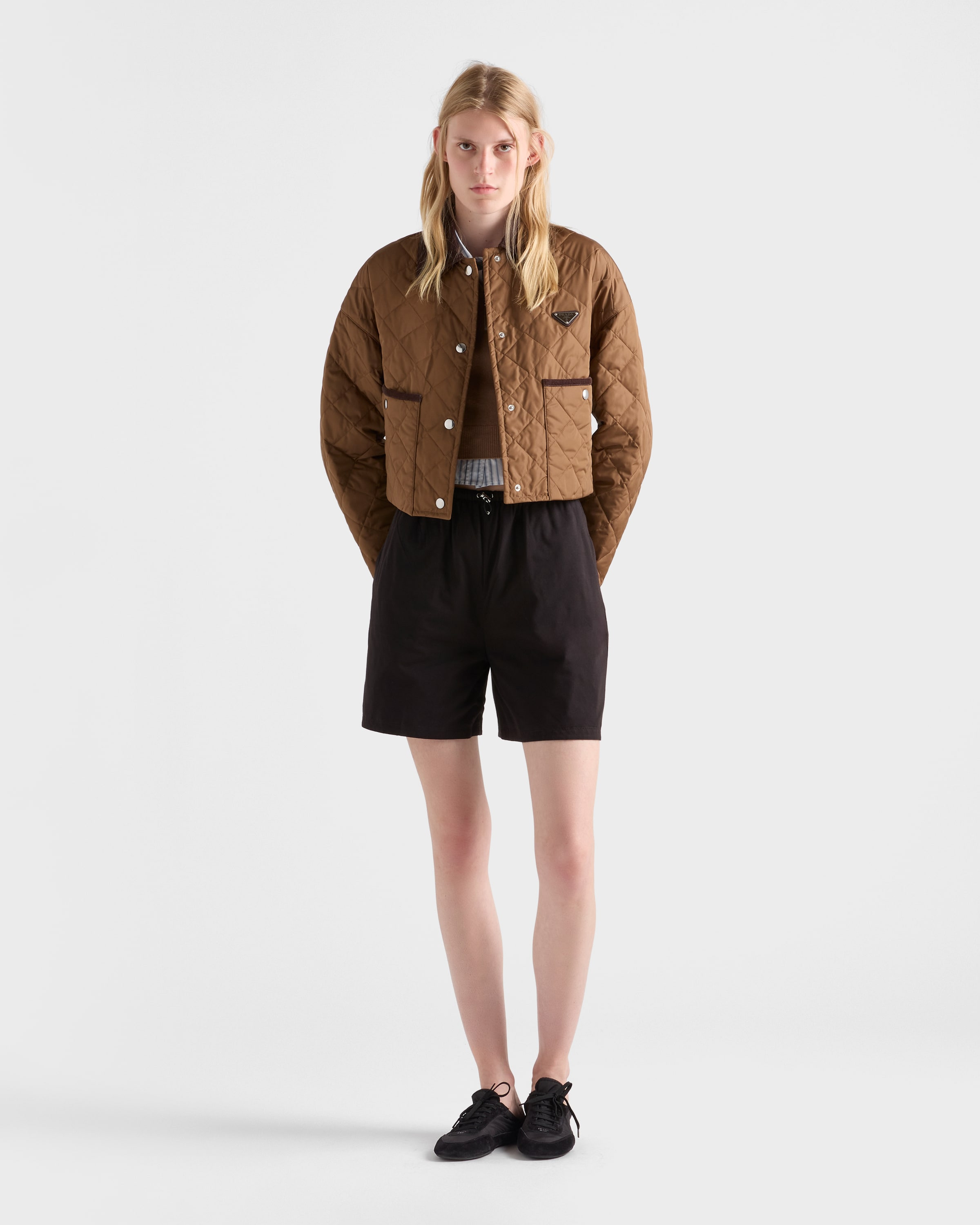 Light Re-Nylon cropped jacket - 2