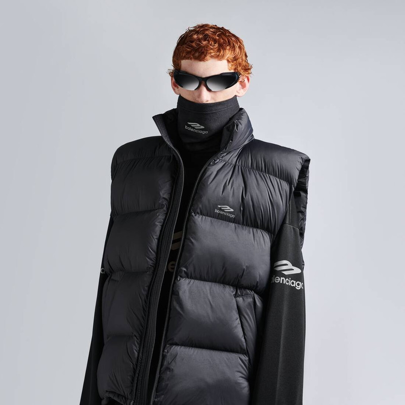 BALENCIAGA Skiwear - 3b Sports Icon Neck Scarf in Black outlook