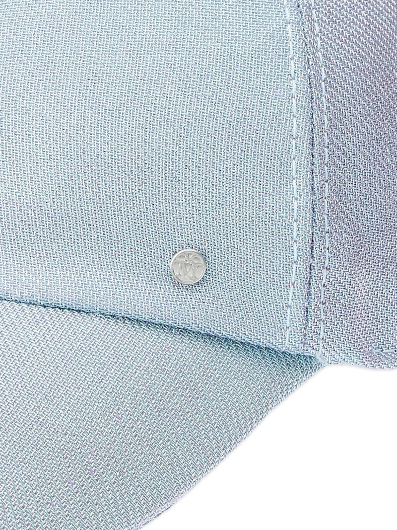 MAISON MICHEL Tiger appliqué-logo baseball cap outlook