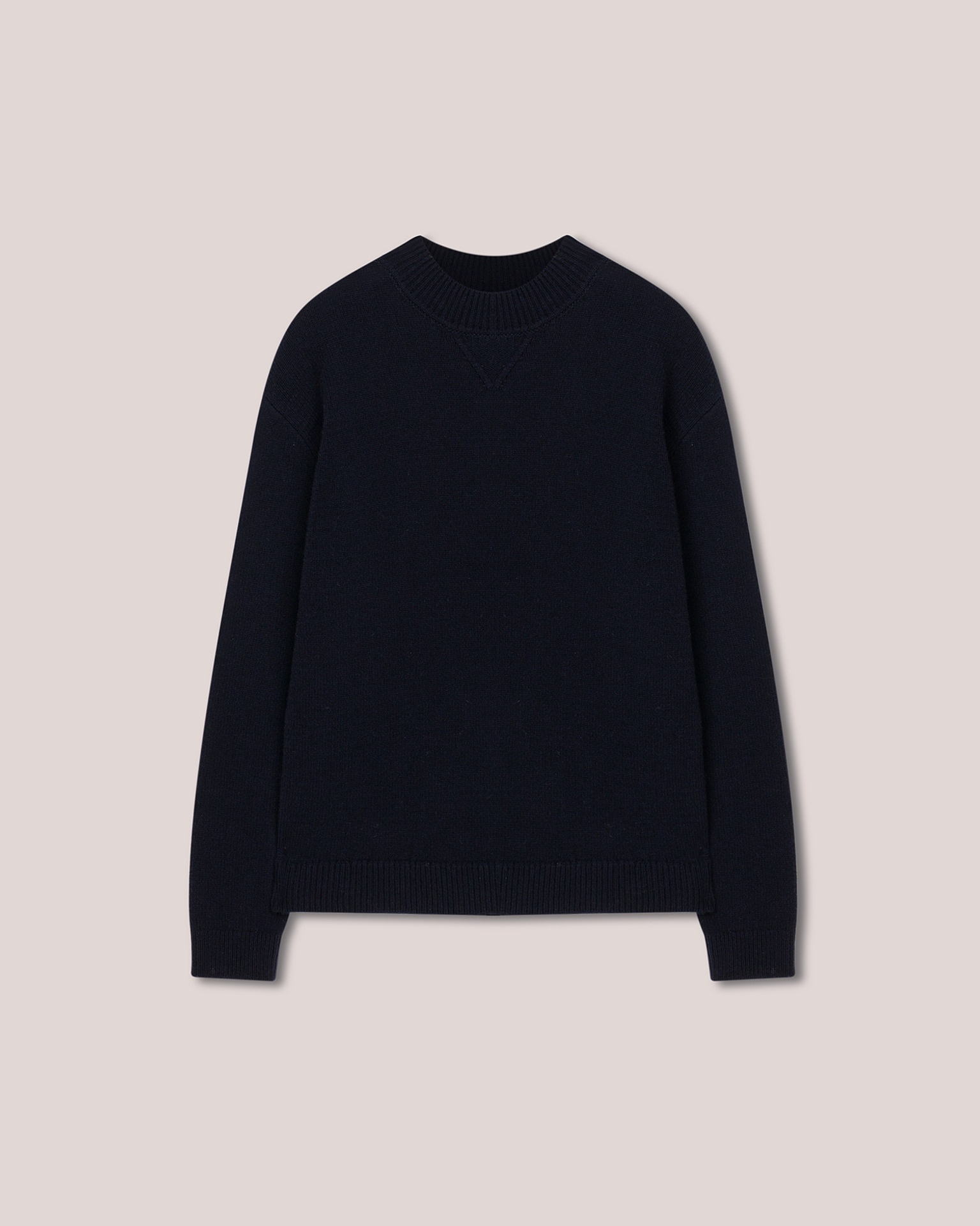 JAY - Cashmere-blend jumper  - Navy - 1