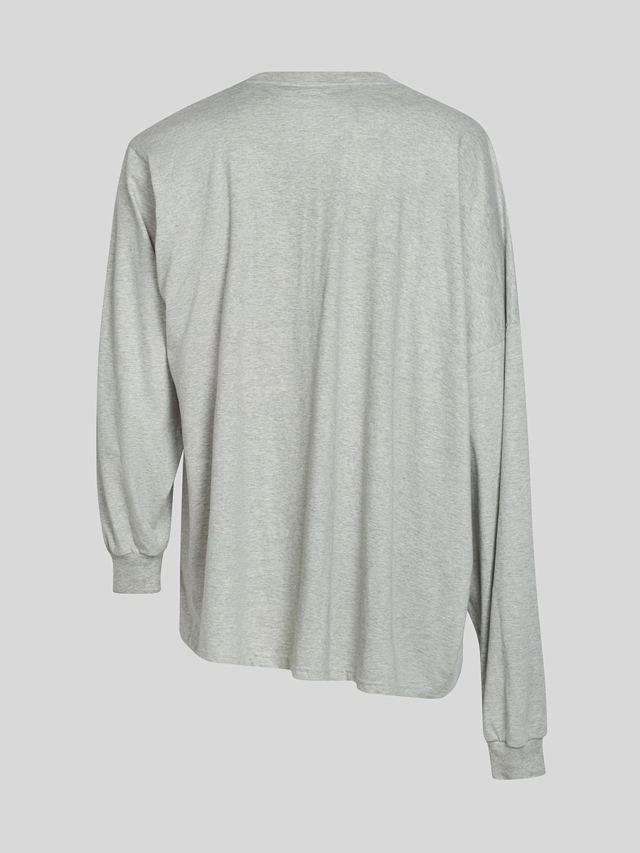 I Suffer Long Sleeve Light Grey - 7