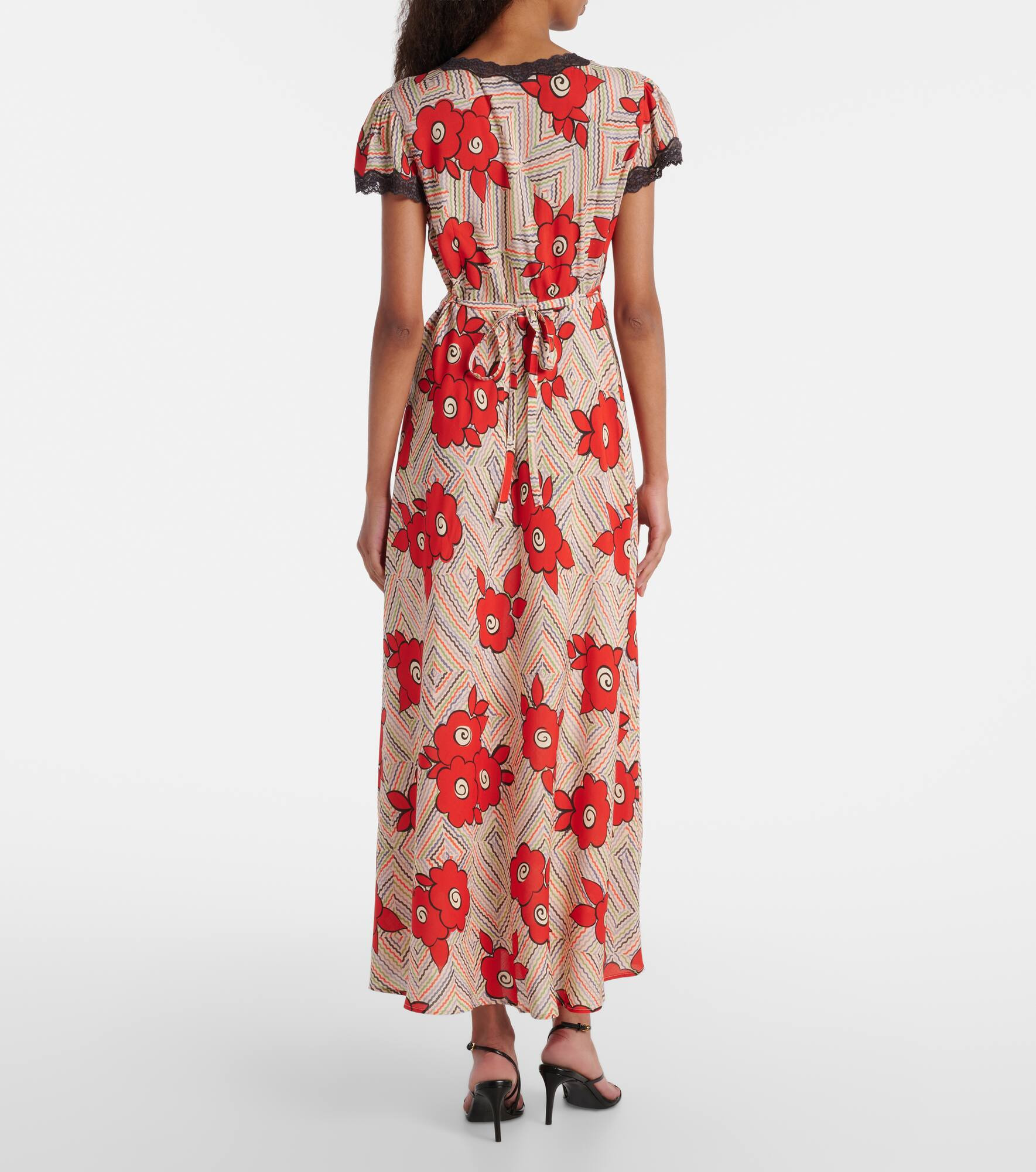 Clarice floral midi dress - 3