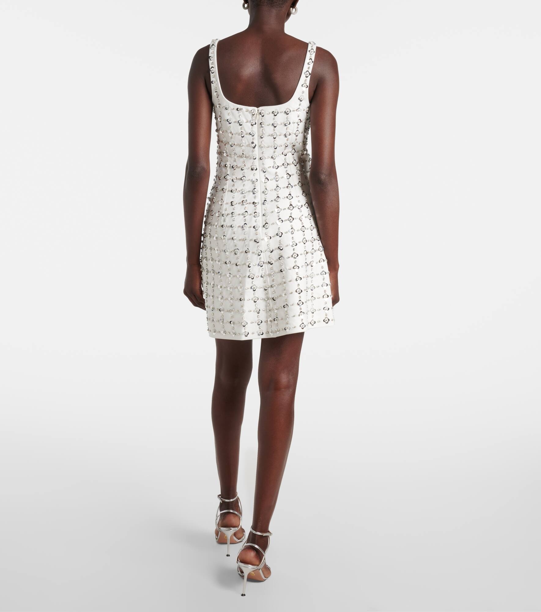 Ziva sequined crêpe minidress - 3