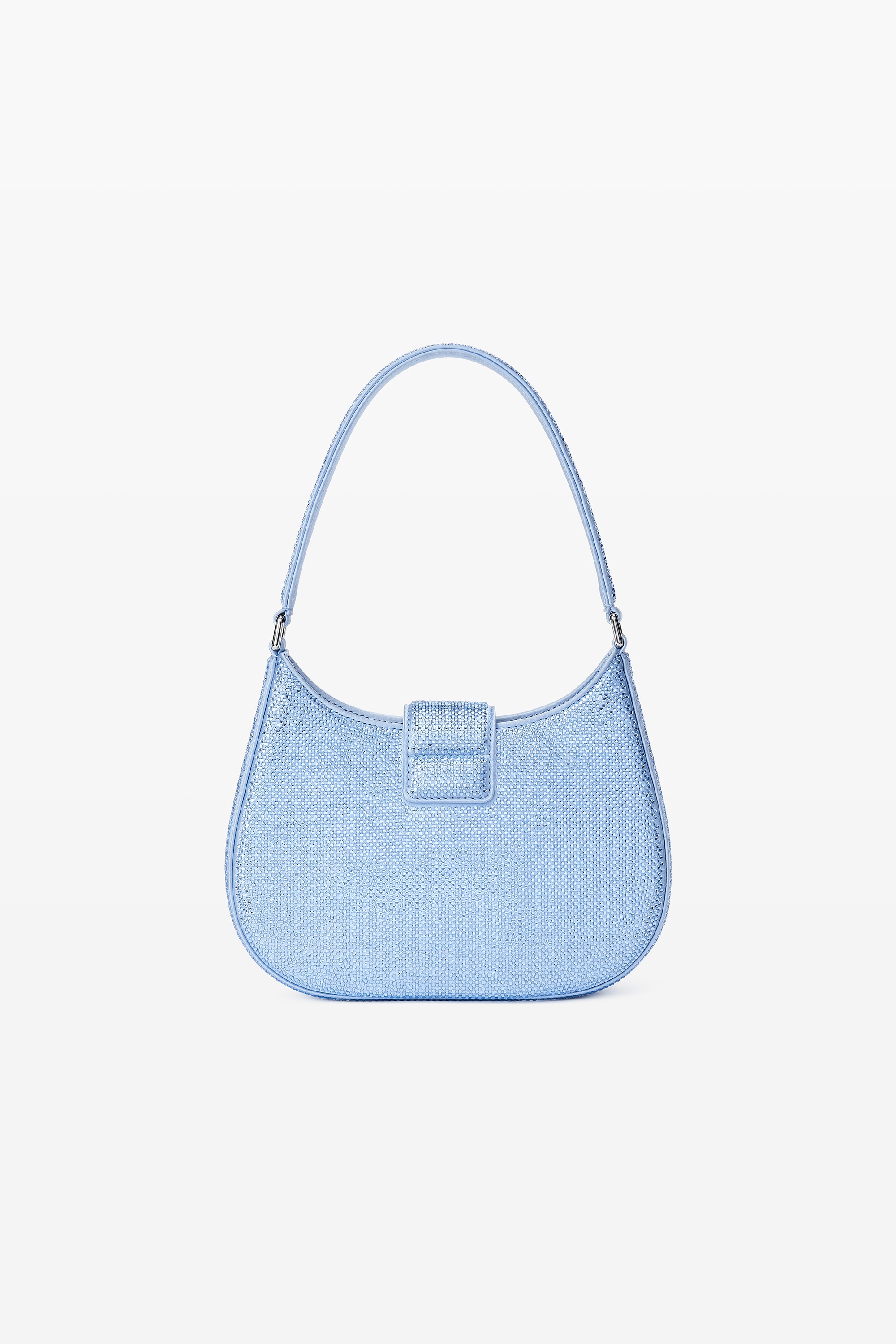 W LEGACY SMALL HOBO IN CRYSTAL SATIN 5