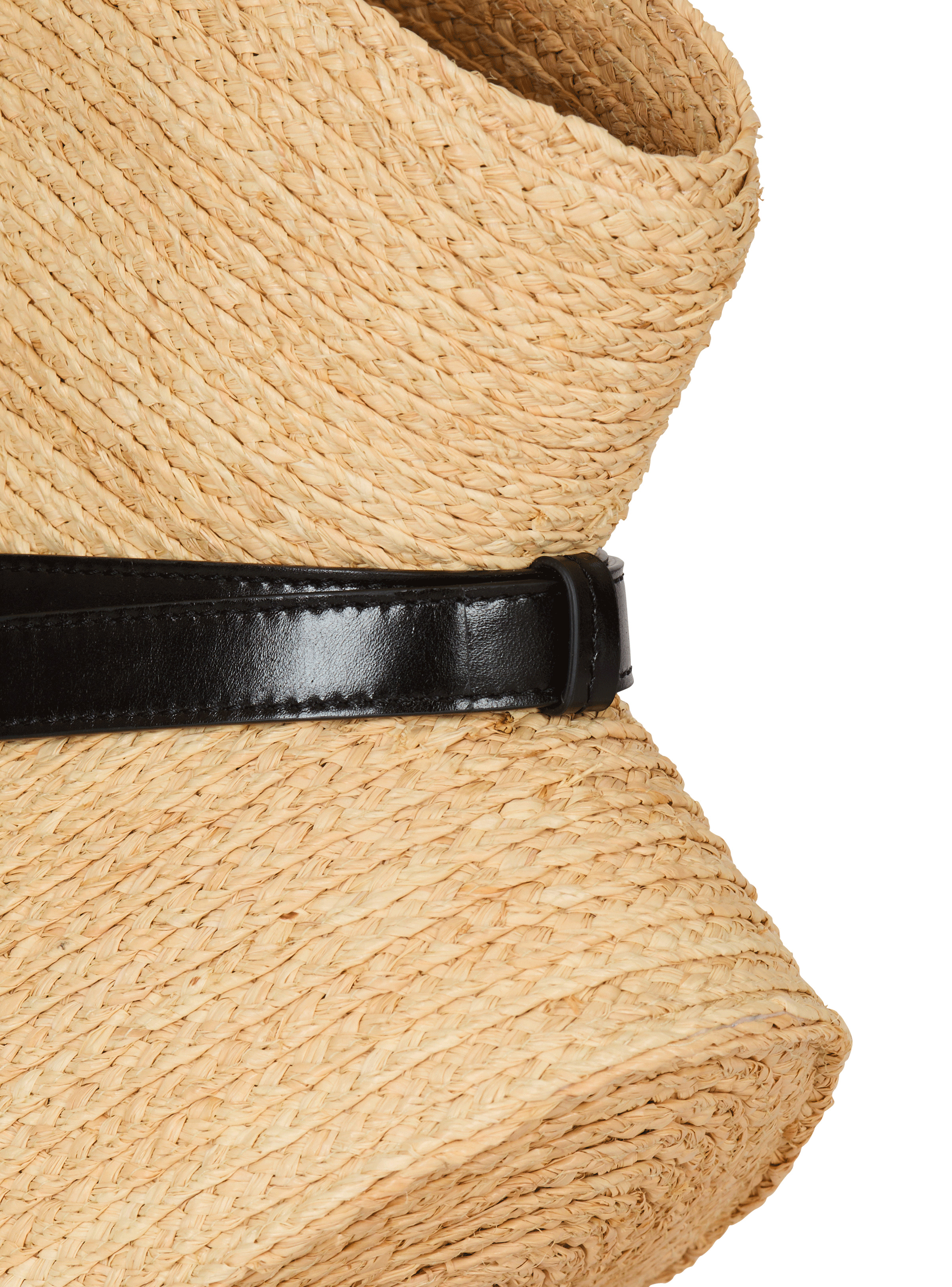 Shuffle Medium bag in raffia - 5