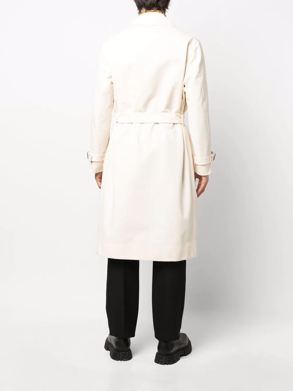 double-breasted trench coat - 4