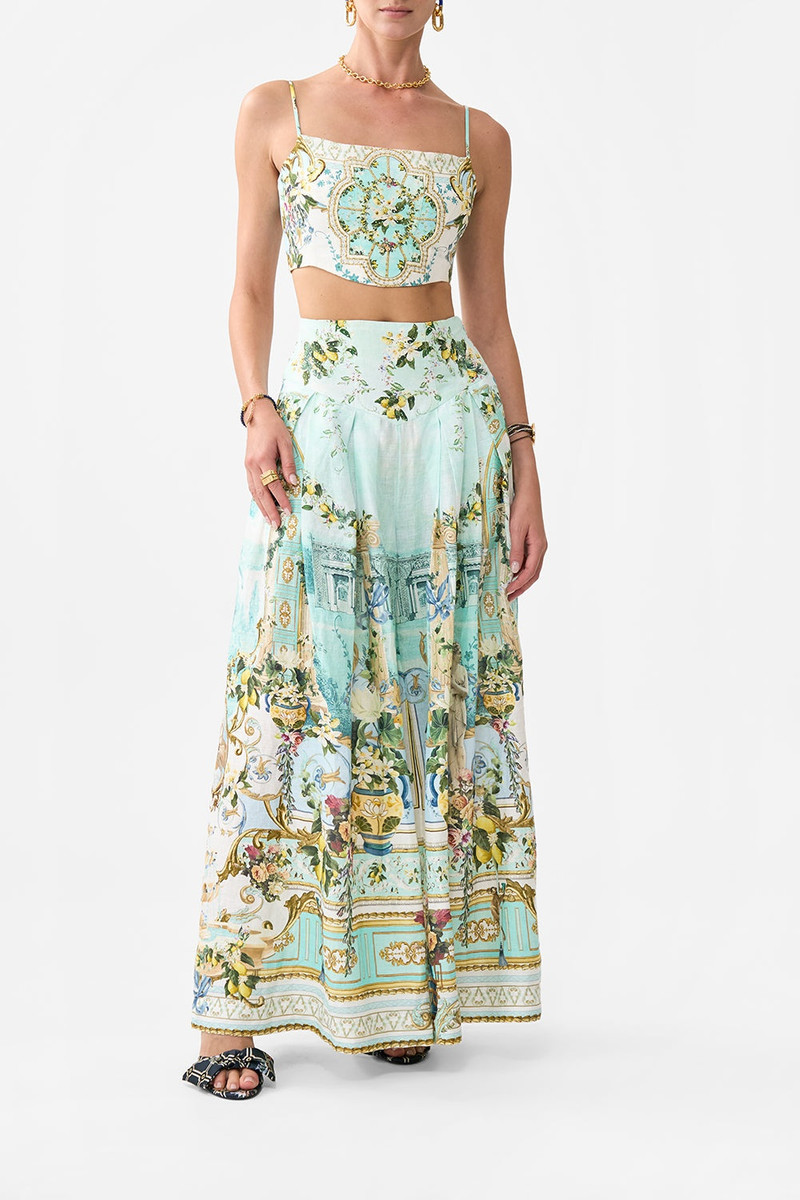 CAMILLA CORSET CROP TOP outlook