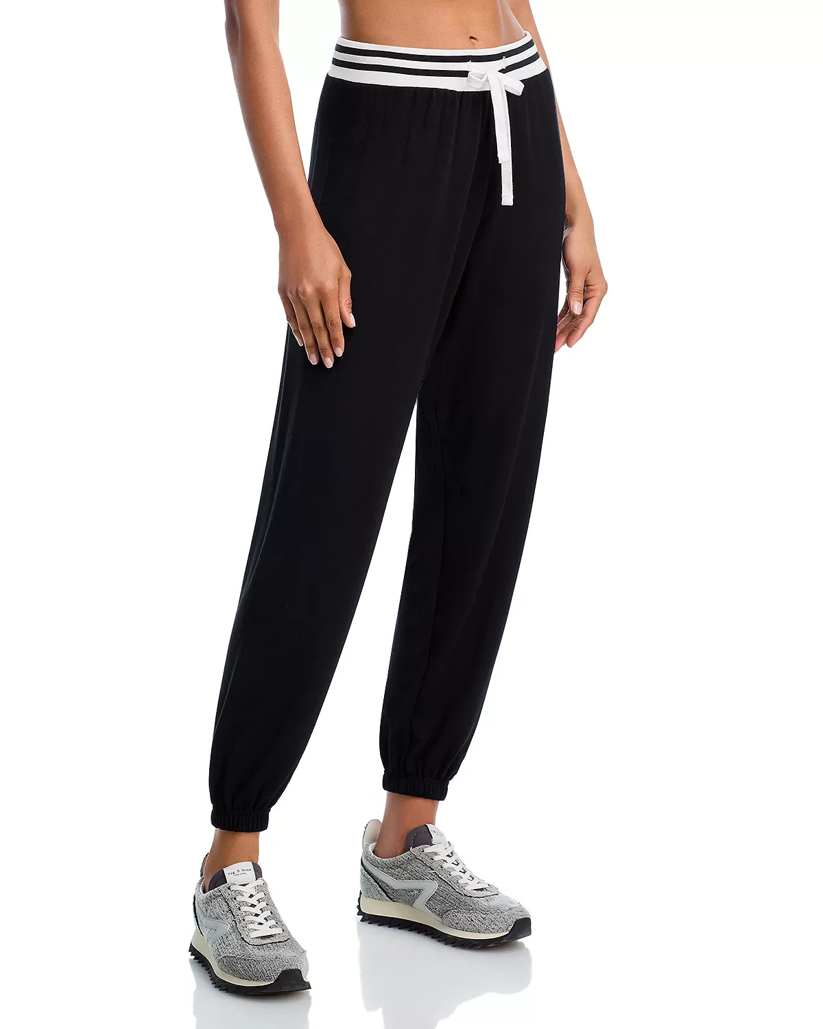 Splits59 Andie Oversized Fleece Sweatpant With Stripe - 1