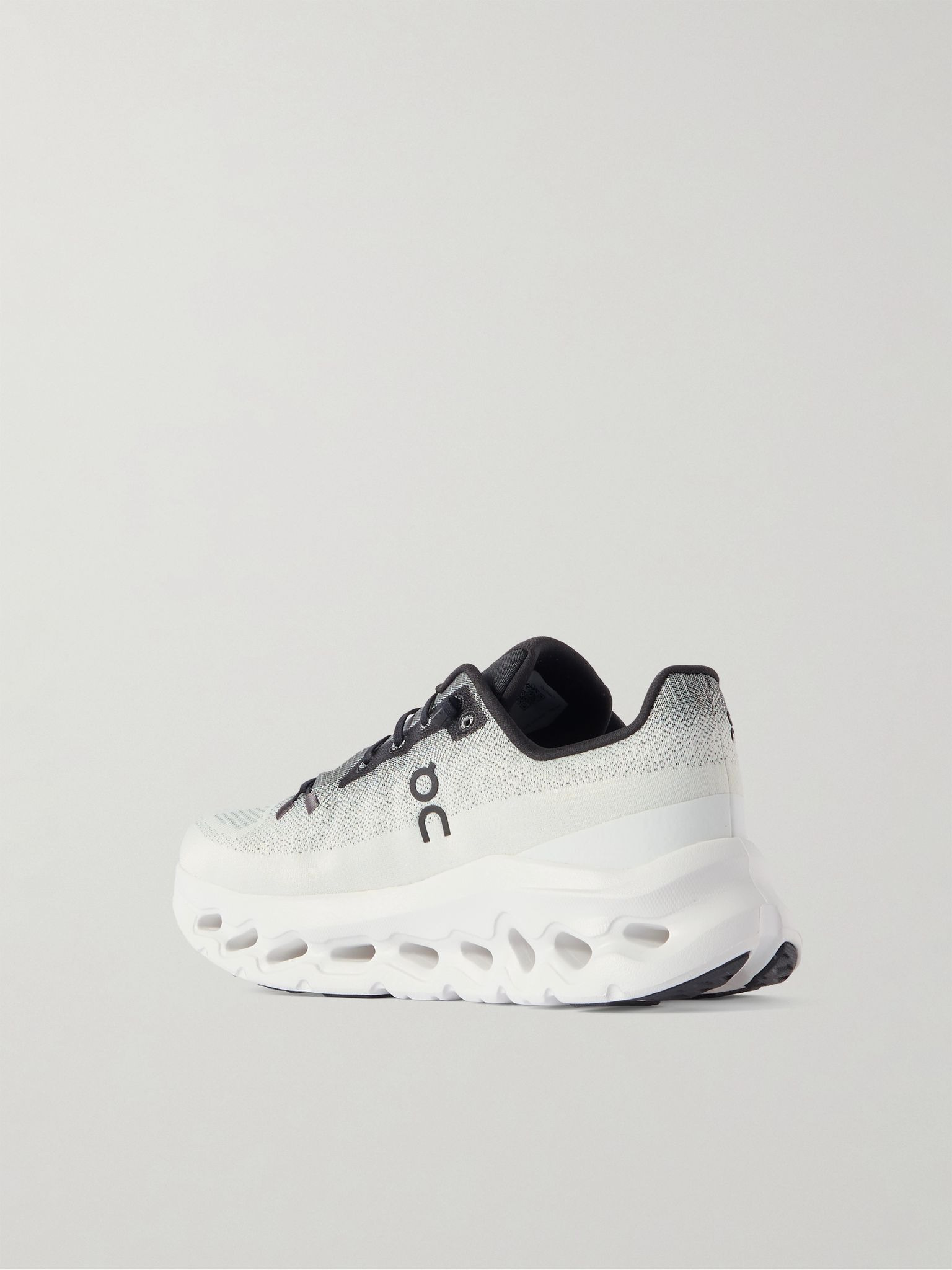 Cloudtilt Stretch-Knit Sneakers White - 4