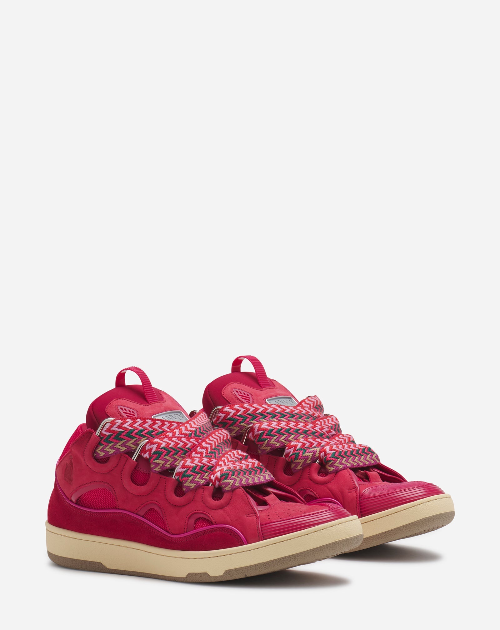 LEATHER CURB SNEAKERS - 2