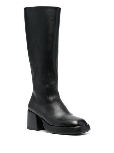 Marsèll block-heel leather boots outlook