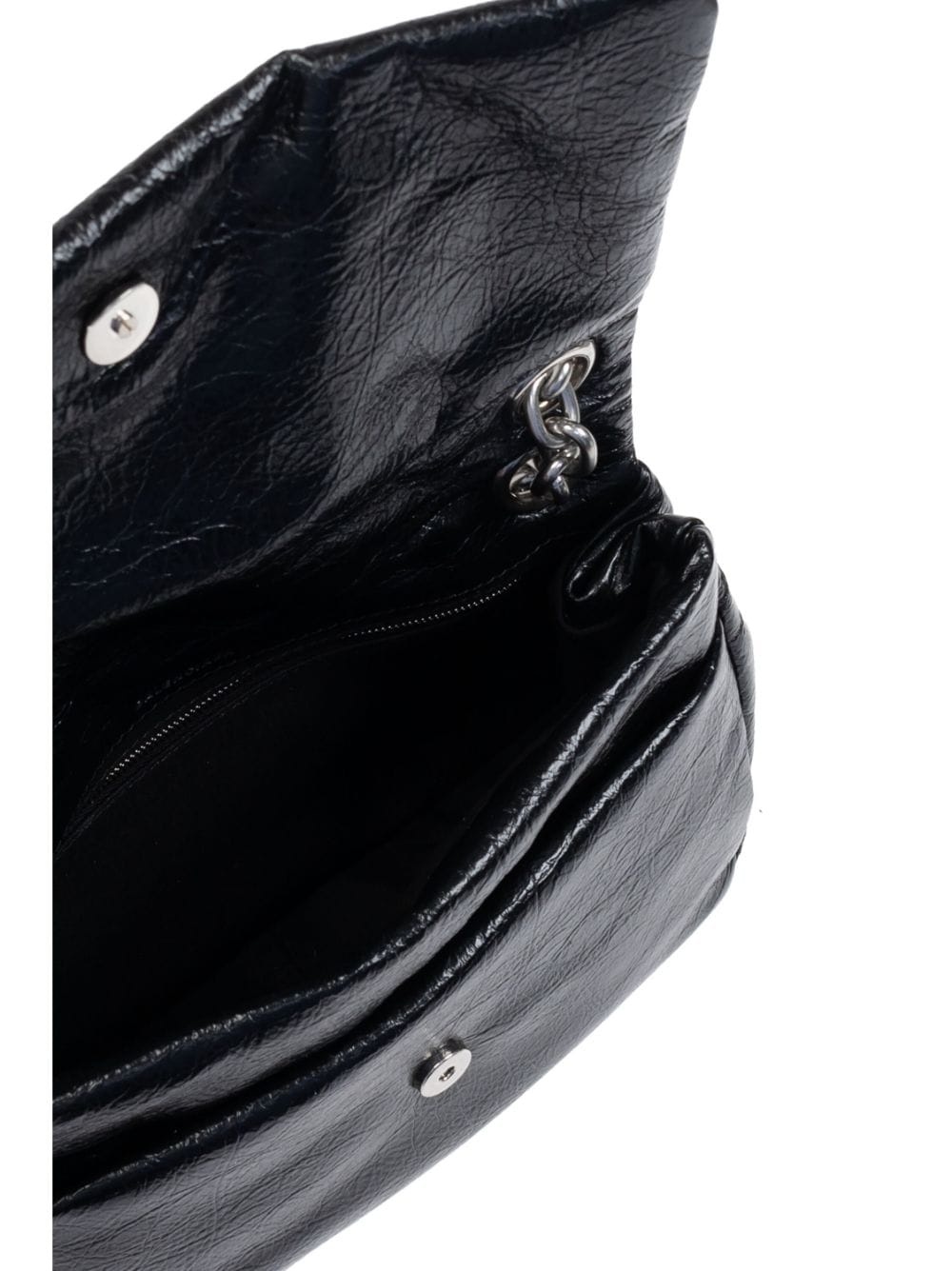 mini Monaco appliquÃ©-logo leather bag - 5