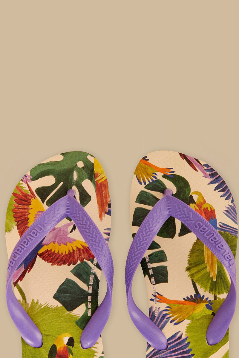 Farm Passaros Pintados Havaianas Sandals 3