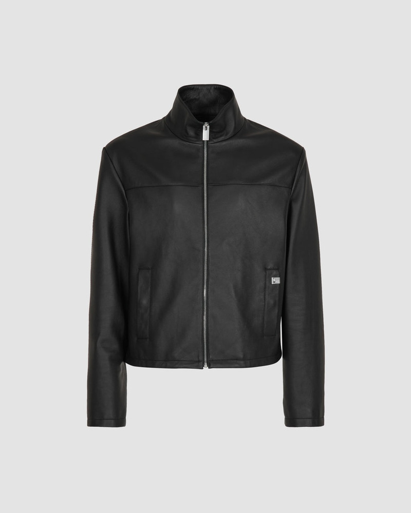 LEATHER TRACK JKT 1