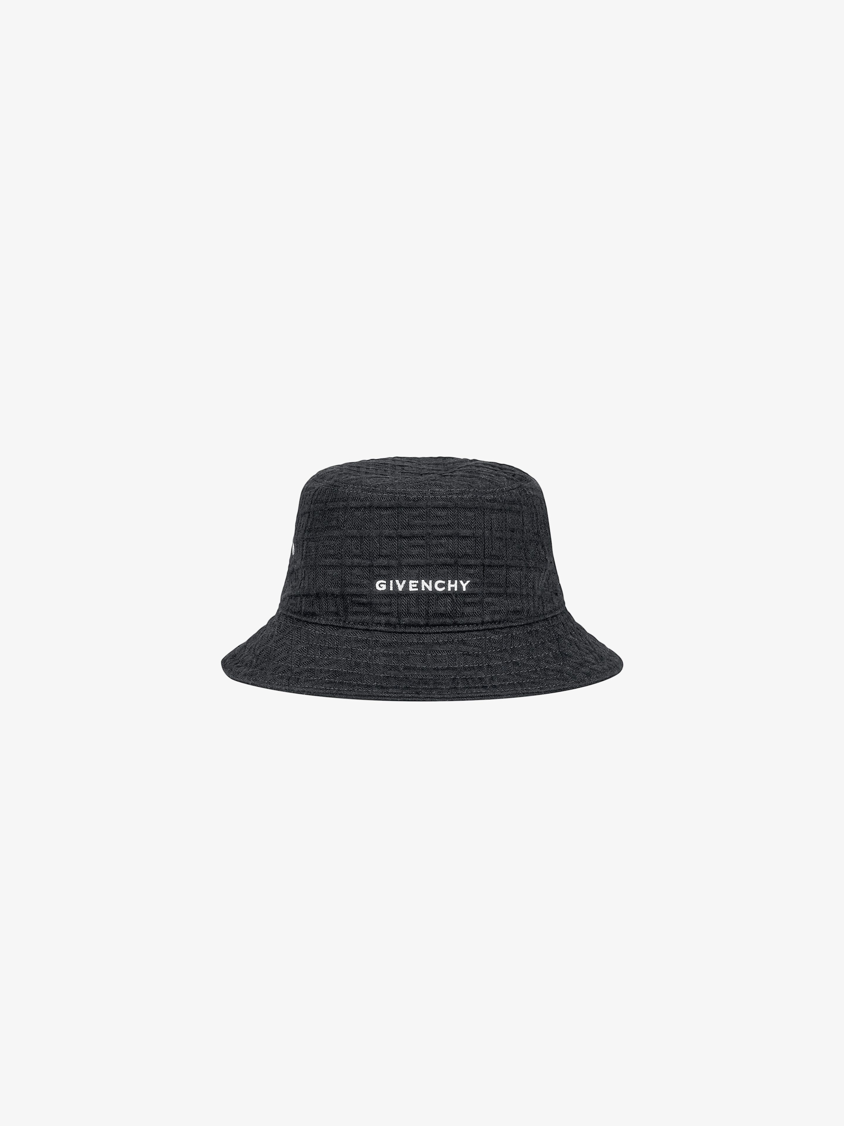GIVENCHY BUCKET HAT IN 4G DENIM - 1
