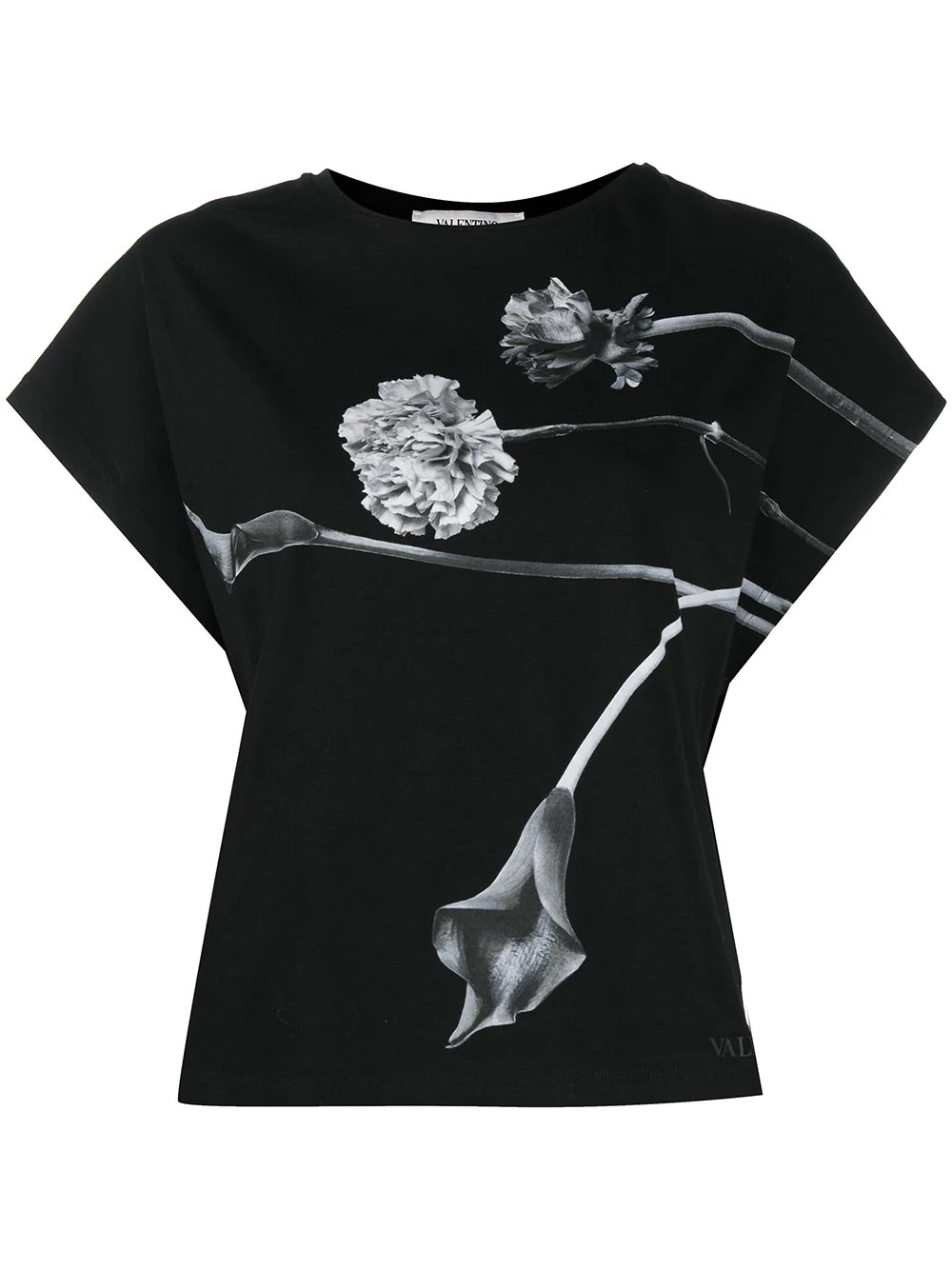 Flowersity-print T-shirt - 1