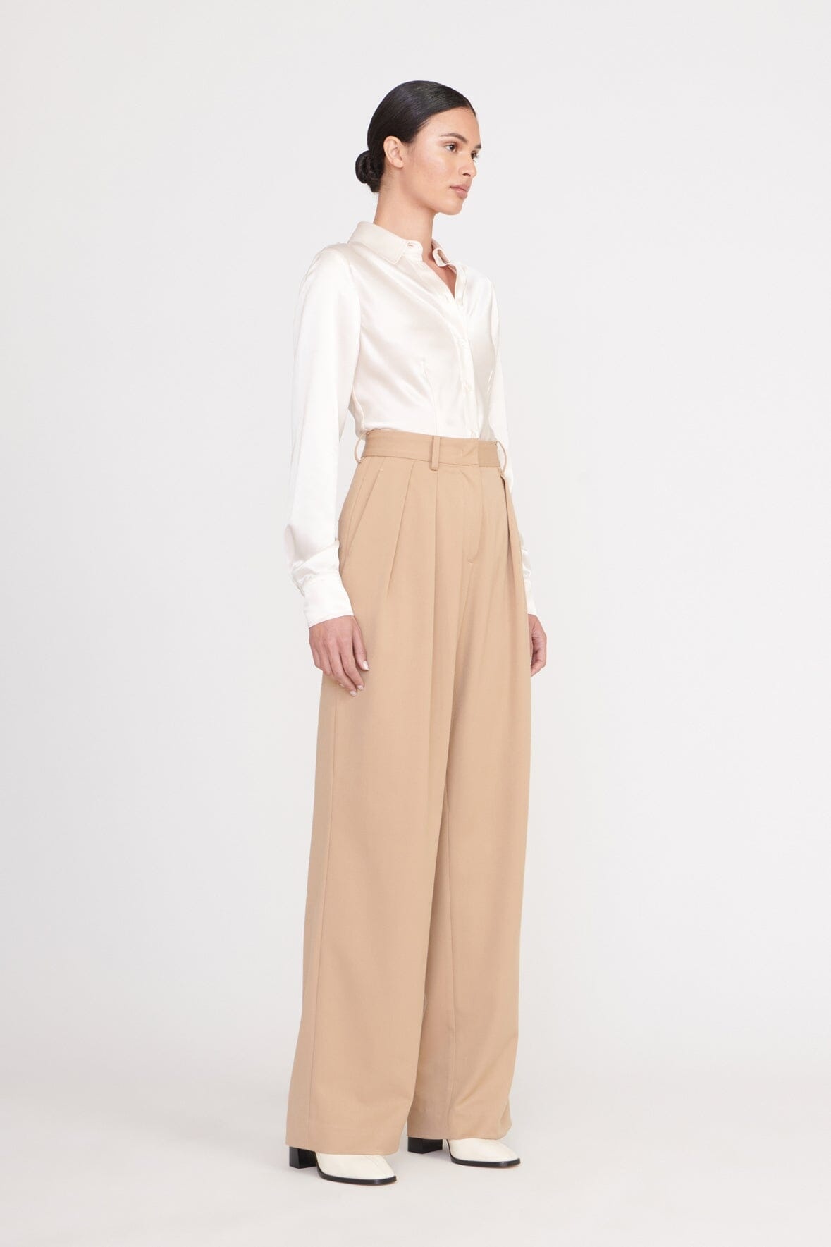 STAUD LUISA PANT CAMEL - 2
