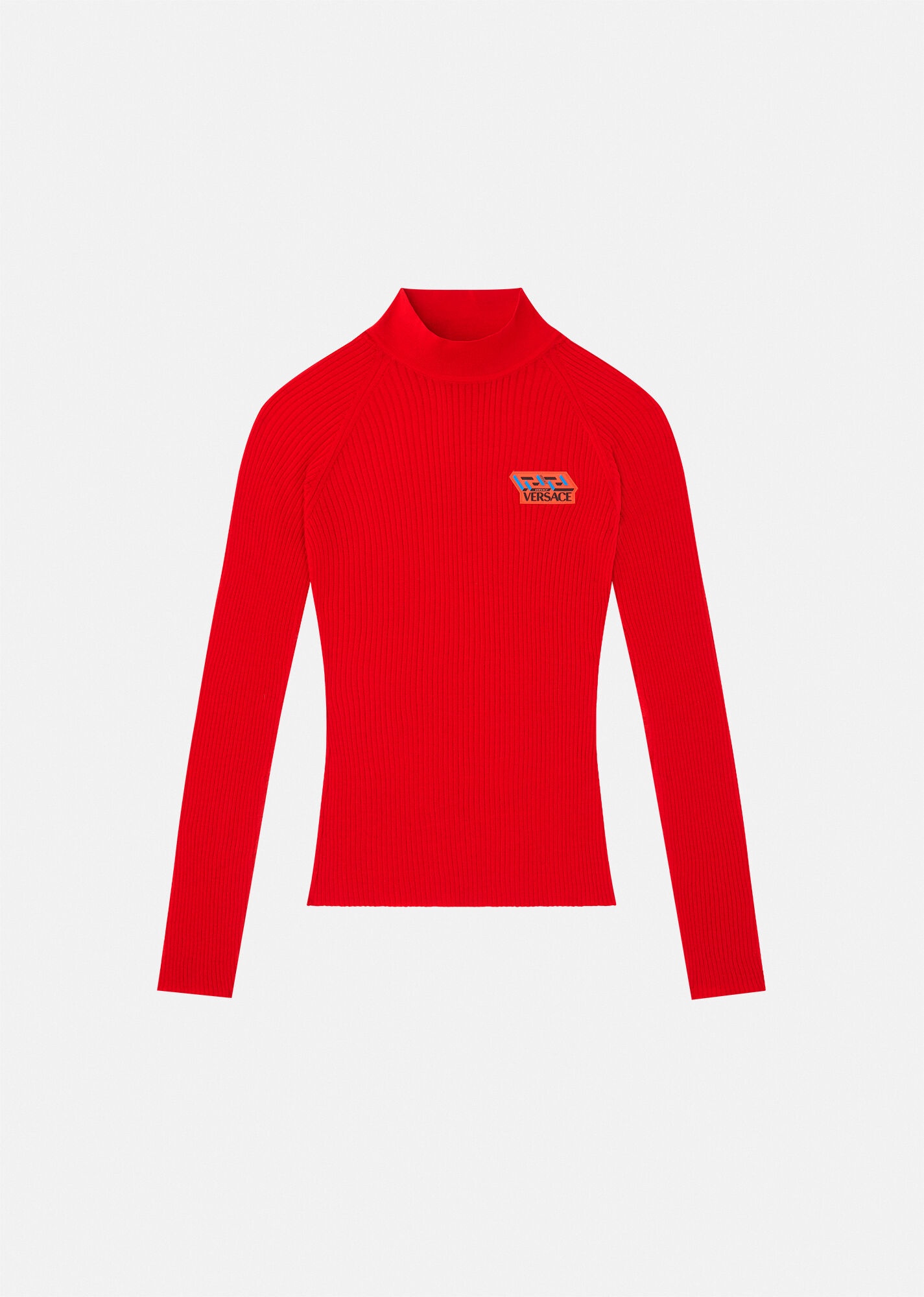 La Greca Accent Wool Sweater - 1