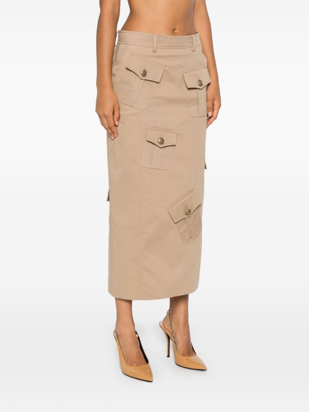 cargo midi skirt - 3