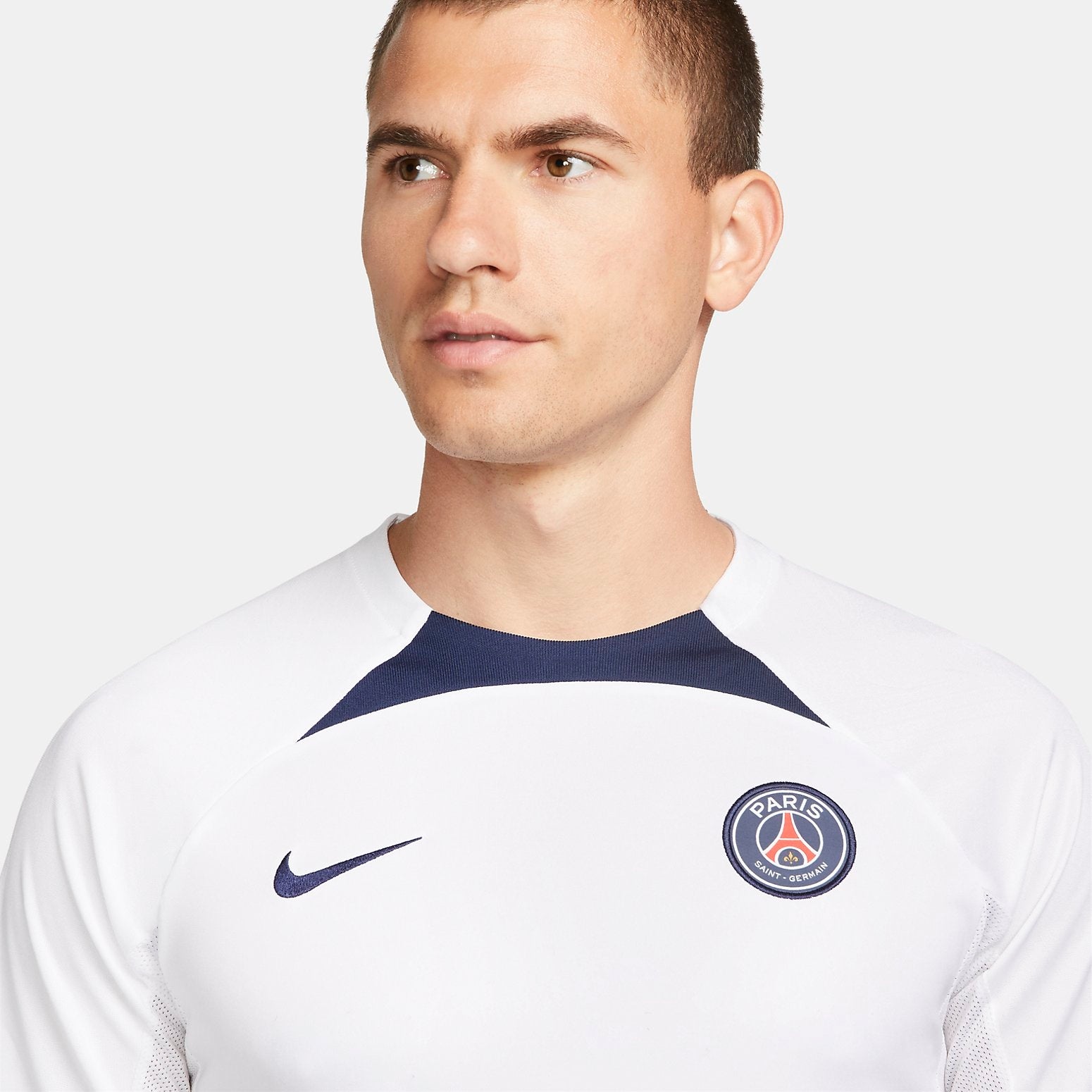 Nike PSG Strike Dri-FIT Top 'White Midnight Navy' DJ8589-101 - 2