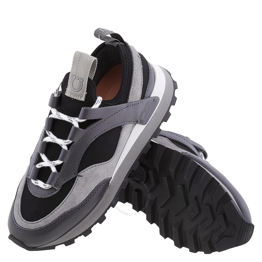 Salvatore Ferragamo Ladies Chunky Pull-On Hybrid Sneakers - 2