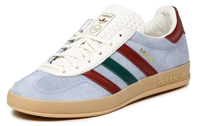 adidas Originals Gazelle Indoor Shoes 'Blue Dawn Collegiate Burgundy' IG4994 - 2