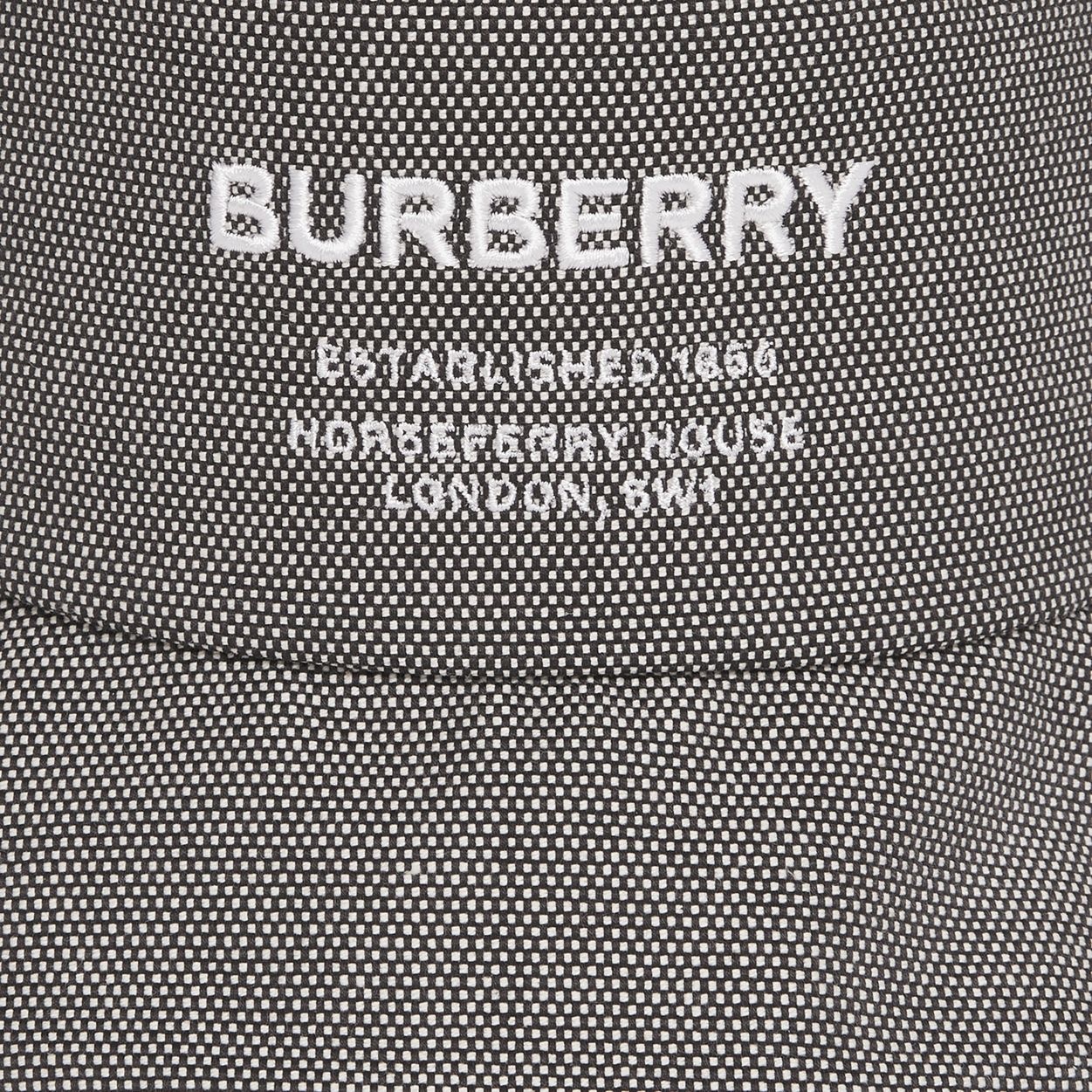 Horseferry Motif Cotton Bucket Hat - 5