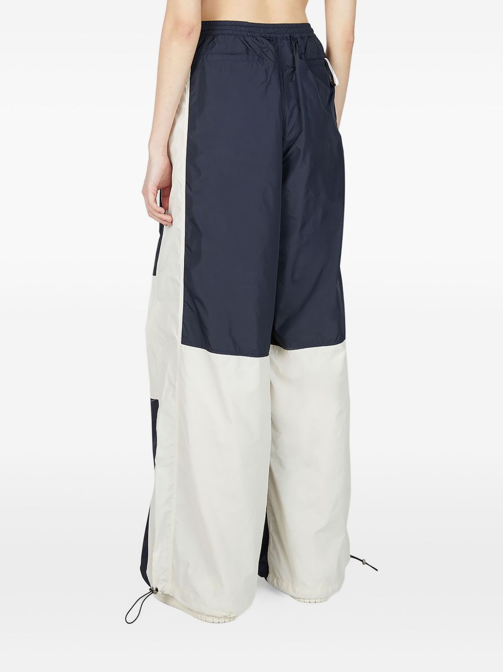 two-tone track pants - 4
