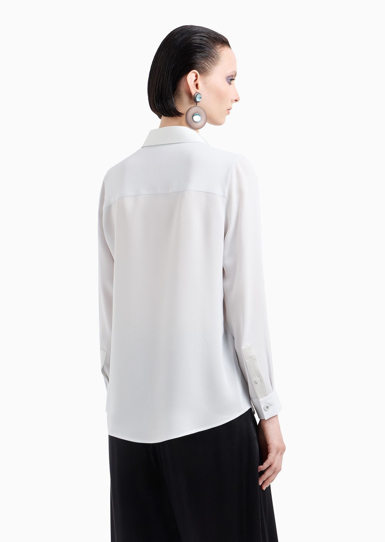 Triple silk georgette shirt - 3