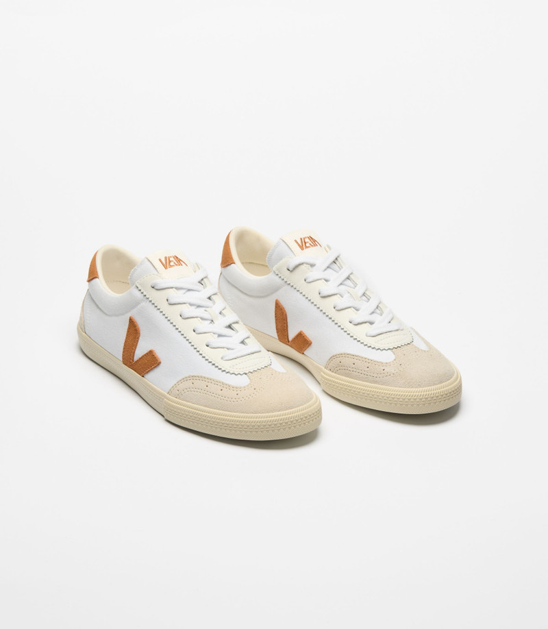 VEJA VOLLEY CANVAS WHITE UMBER outlook