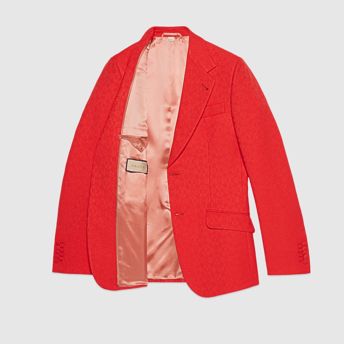 Horsebit fabric jacquard jacket - 7