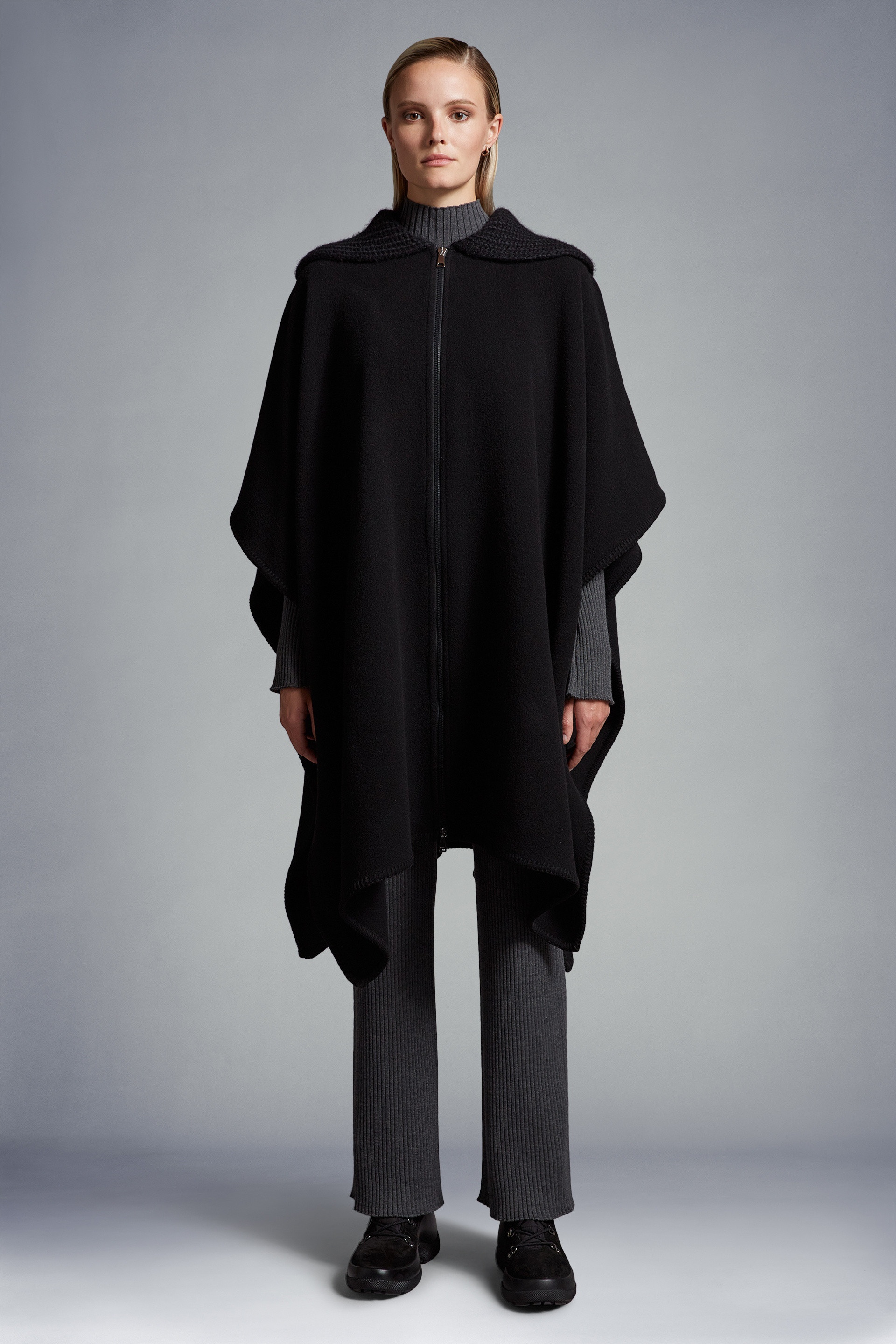 Wool Felt Cape - 3