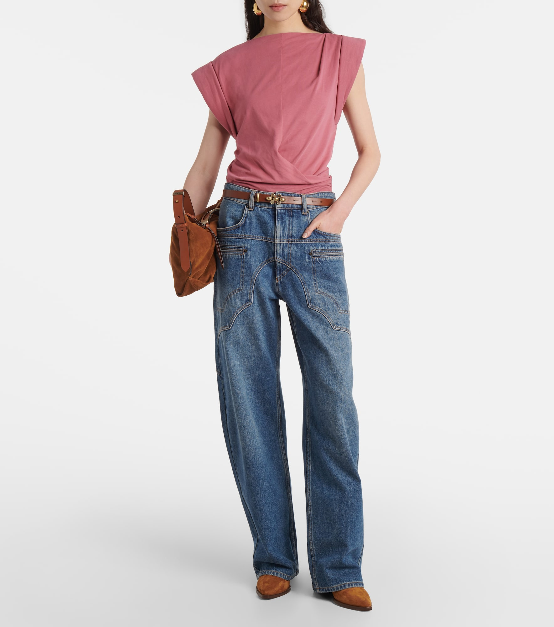 Maisan cotton jersey tank top - 2